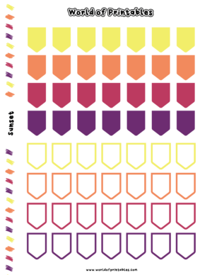 Free Planner Stickers - free planner printables - 办公设备维修网