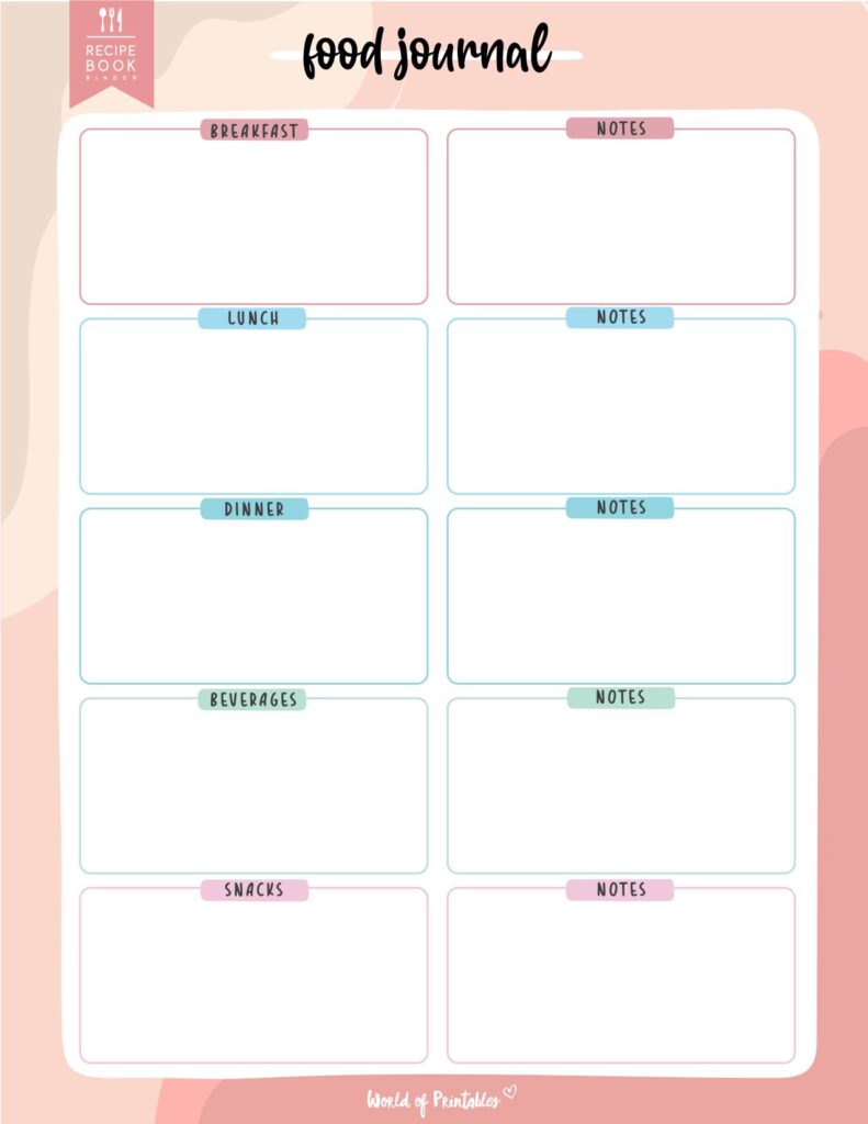 Recipe Binder - Organize Your Favorite Recipes For Free
