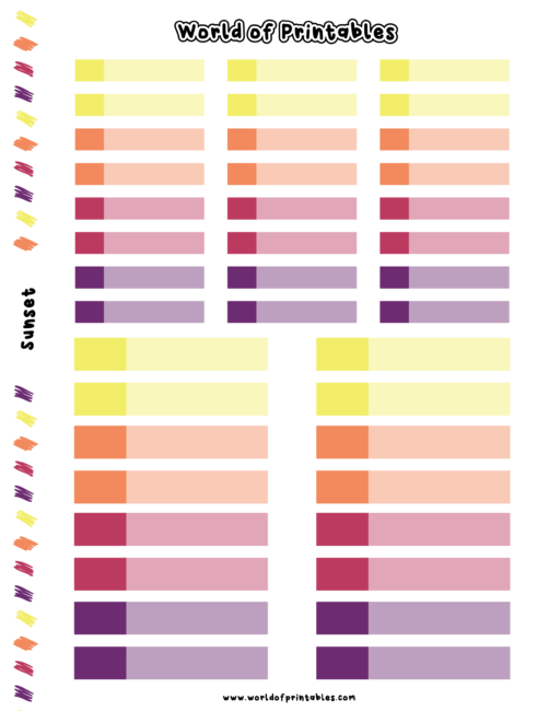 Free Planner Stickers - free planner printables - 办公设备维修网