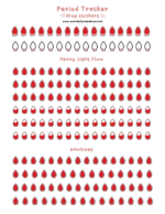 Period Stickers - Free Printable &amp; Digital Planner Stickers - World of ...