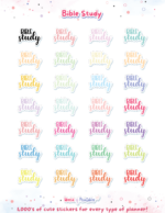 Bible Journaling Stickers | Free Printable &amp; Digital Stickers - World ...