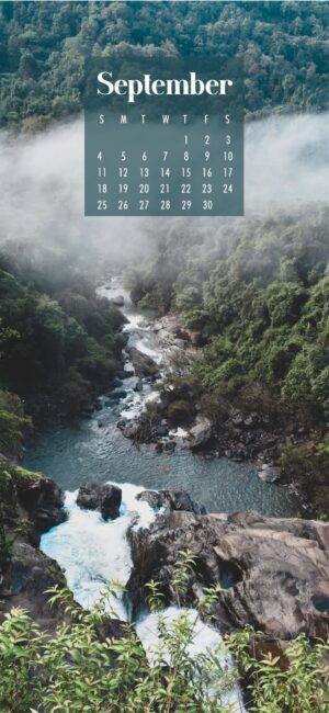 Mountain September Background