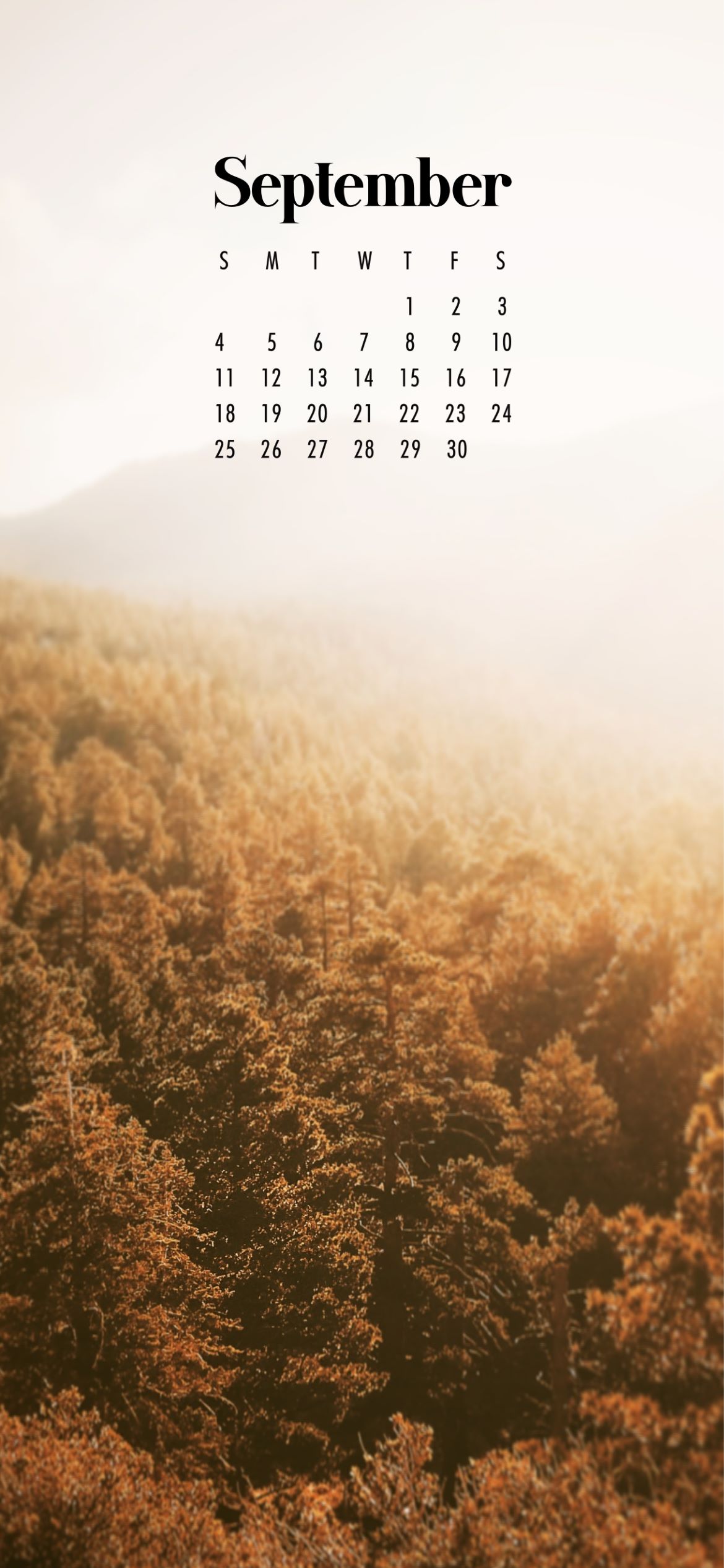 September Calendar Wallpaper - 38 Best Desktop & Phone Backgrounds