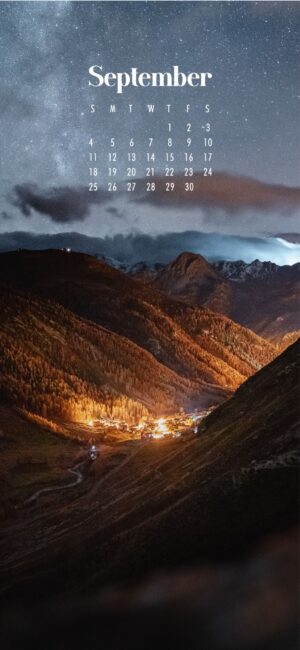 Scenic September Wallpaper iPhone