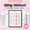 Bible Journaling Stickers | Free Printable &amp; Digital Stickers - World ...