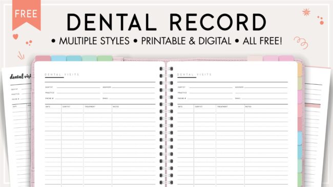 Dental Record template
