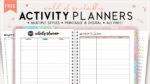 Free October Witchy Planners - World of Printables