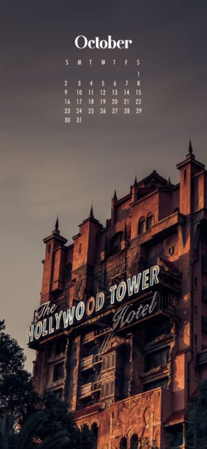 Disney October Wallpaper iPhone