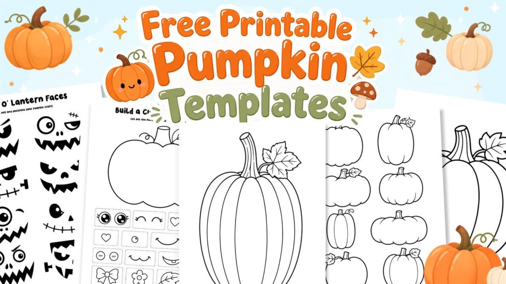 Free Printable Pumpkin Templates
