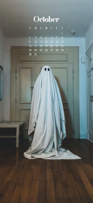Ghost October 2022 Calendar Wallpaper
