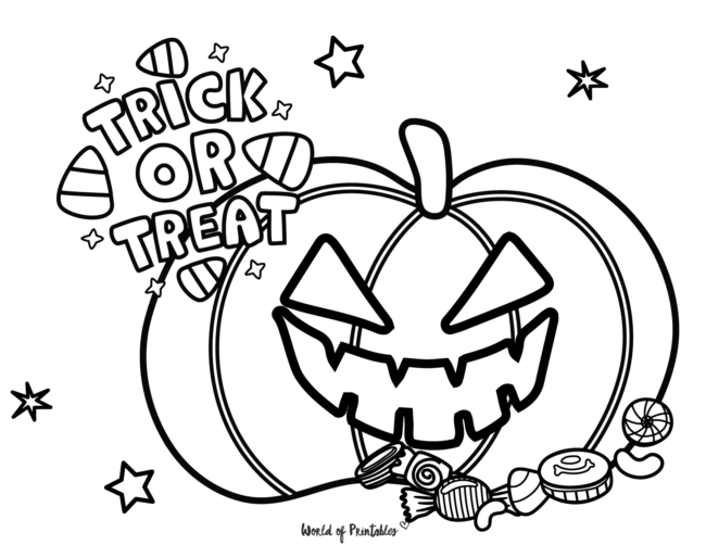 pumpkin coloring pages free