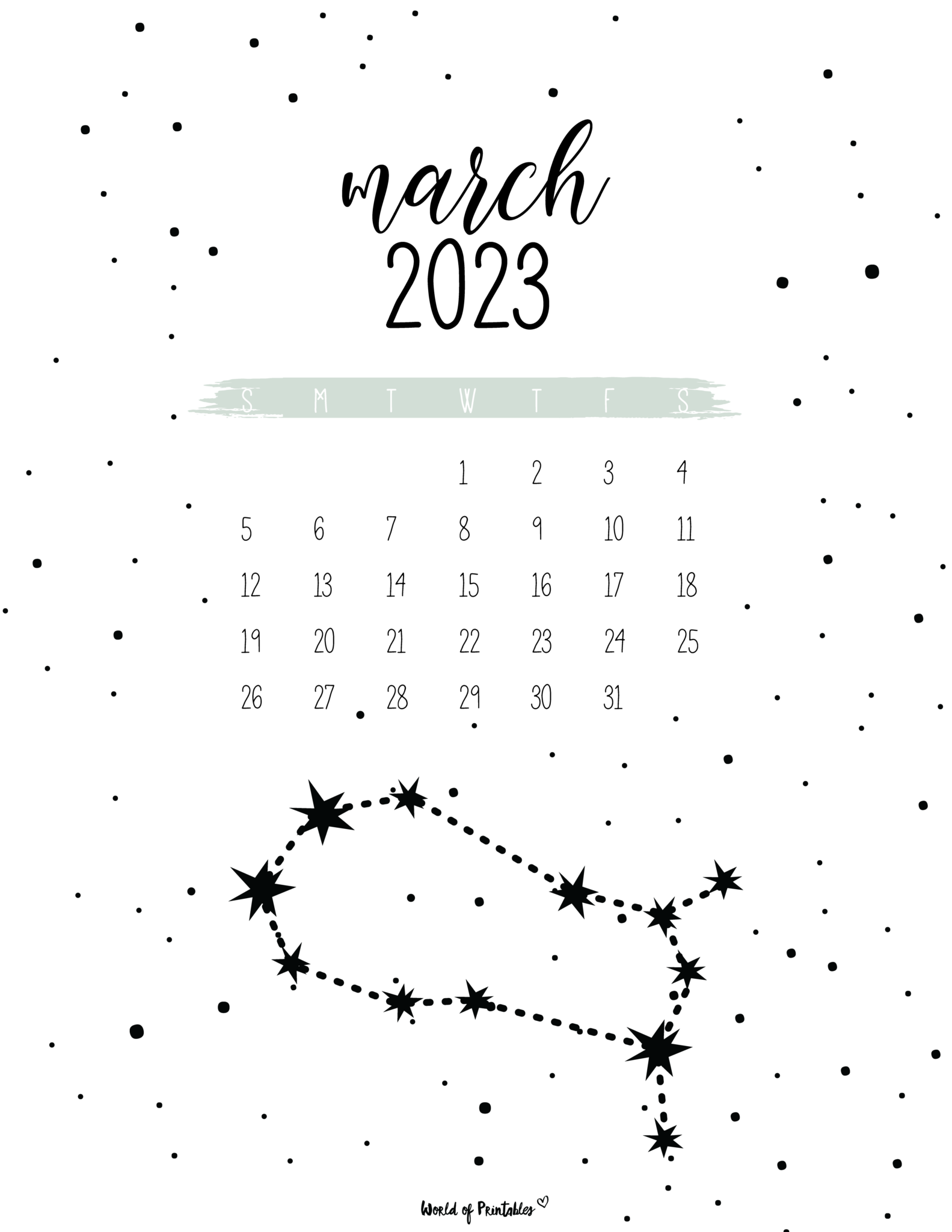 March 2023 Calendars 100 Styles To Choose From World of Printables