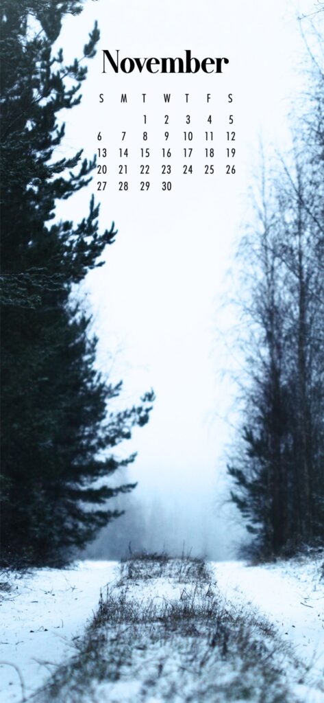November Wallpaper iPhone