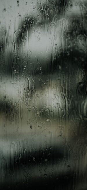 sad aesthetic wallpaper - rain on the window