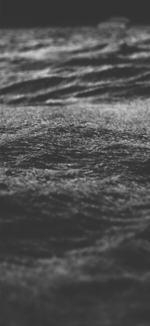 sad aesthetic wallpaper - waves in black and white