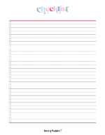 Checklist Template - 25 Best Styles | World of Printables