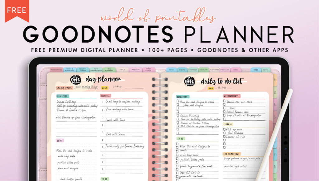 Goodnotes Planner