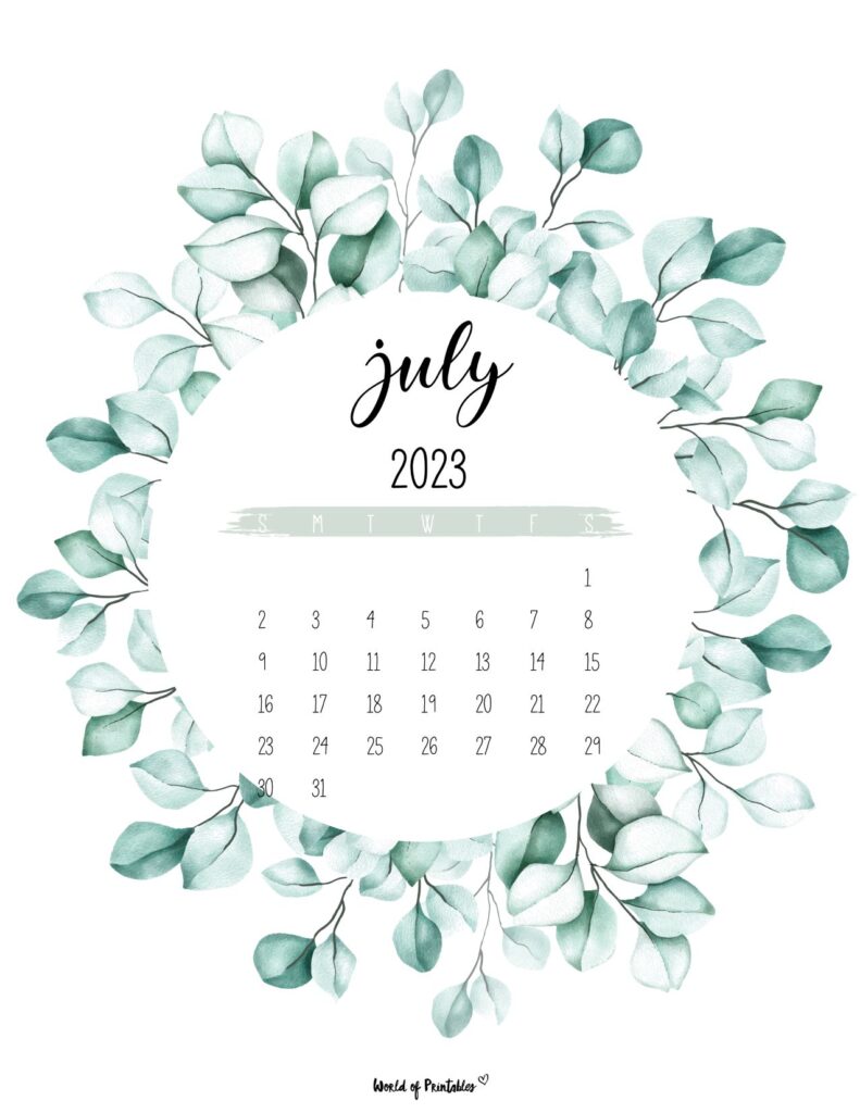 Top 20 July 2022 Calendar Wallpapers