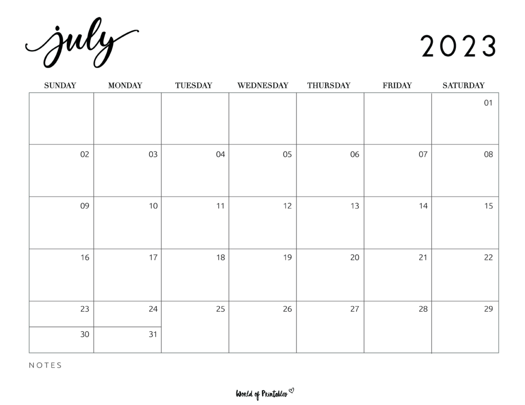 July 2023 Calendar Editable Free Get Calendar 2023 Update