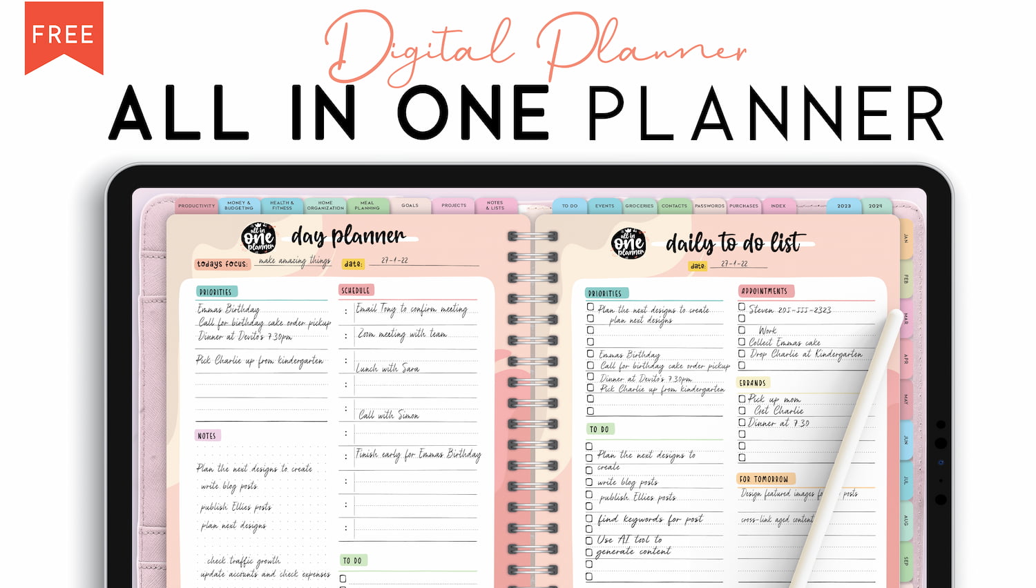 GoodNotes Planner With 108 Free Templates World of Printables