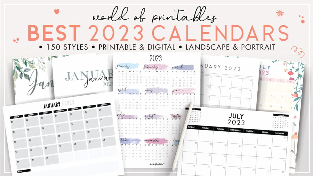 2023 Weekly Planner Free Printable PDF - Printables and Inspirations