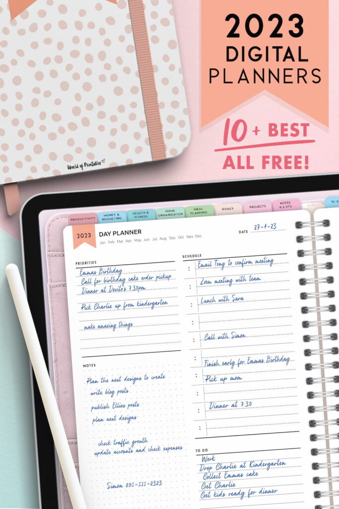 Best 2023 Digital Planners