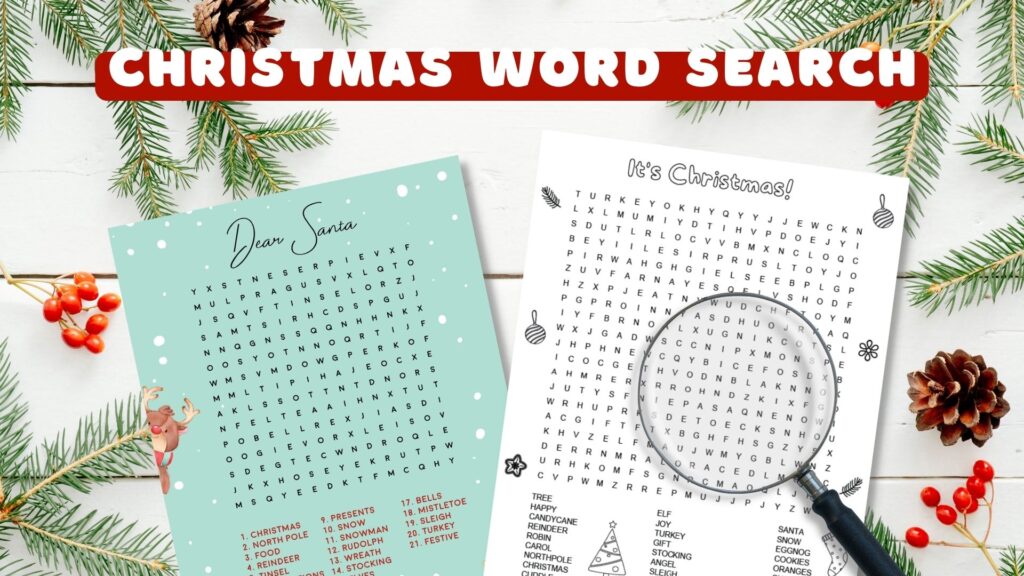 Christmas Word Search