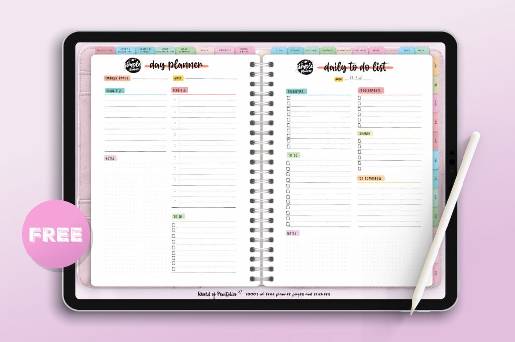 Digital Life Planner & How To Use It To Organize Your Life - World of ...