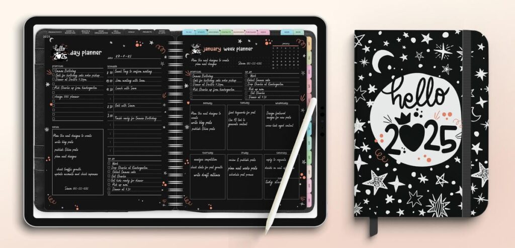 Digital Planner PDF 2025