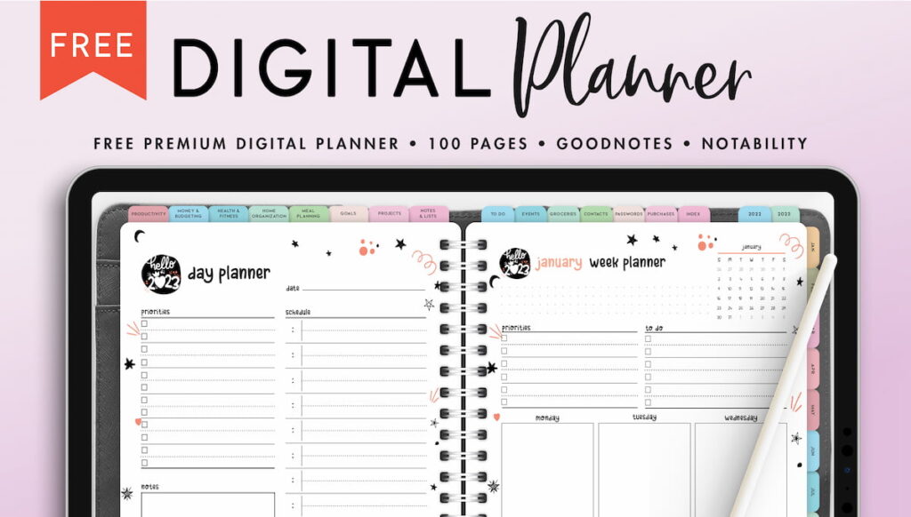 Digital Planner for iPad