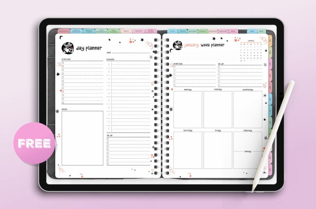 Digital Budget Planner for iPad and Tablets – Nifty Planner Design