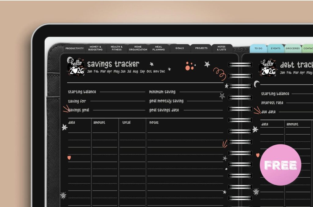 Digital Savings Tracker
