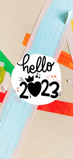 Hello 2023 Aesthetic Wallpaper - 8