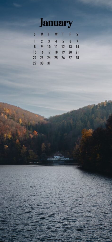 Scenic January Wallpaper 2023