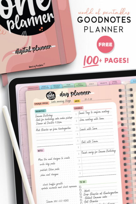 free goodnotes planner