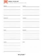 Free 2023 Planner - 65 Page Printable Planner | 4 Color Styles