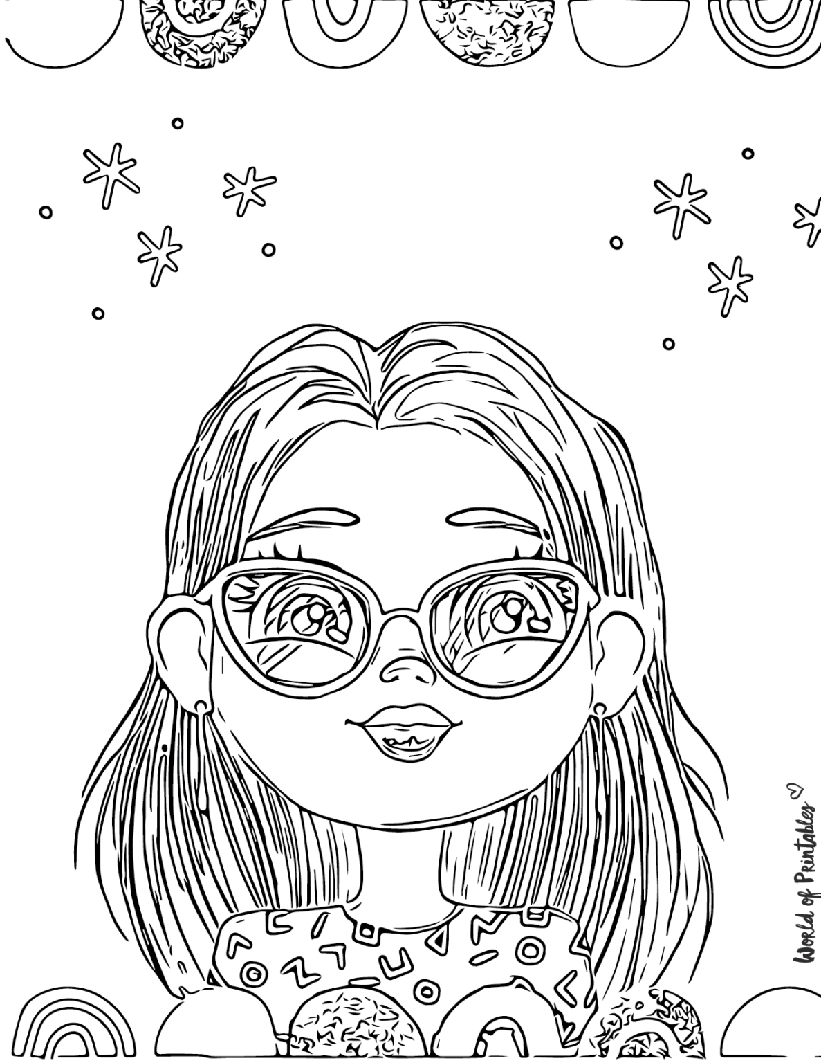 Kawaii Coloring Pages - World of Printables