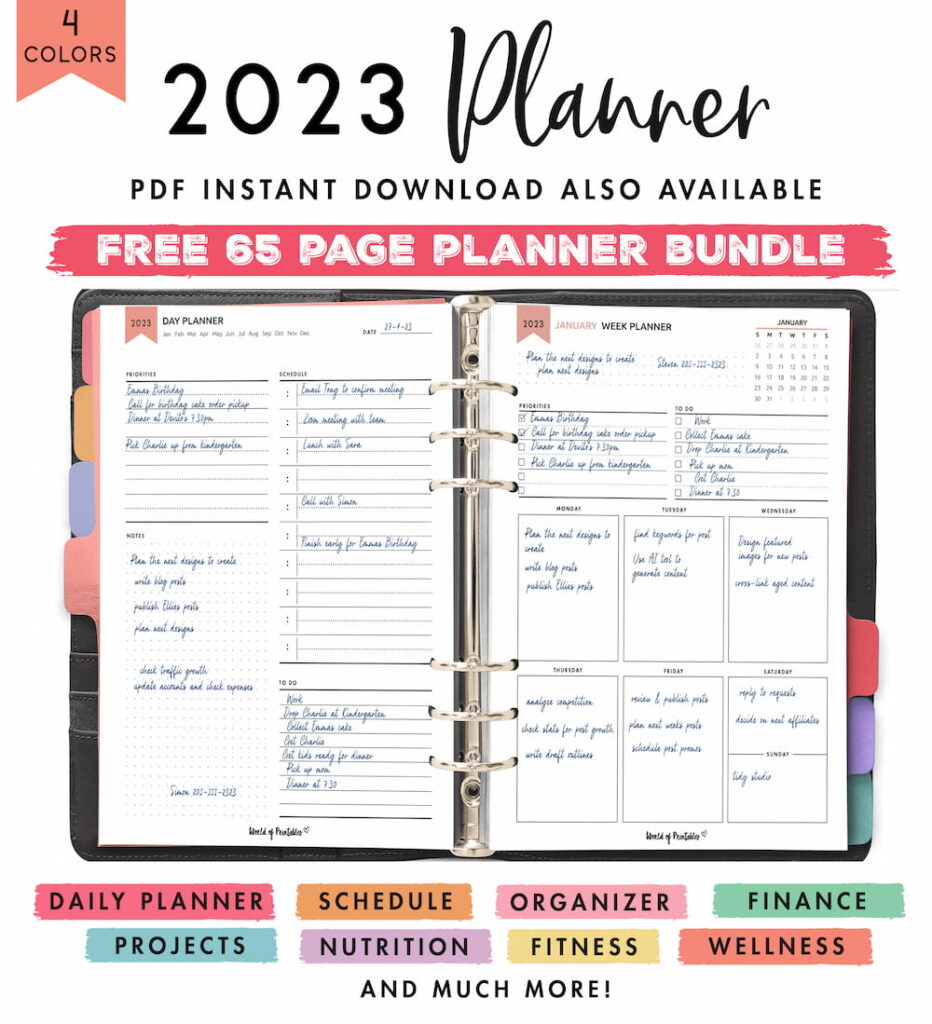 Planner 2023