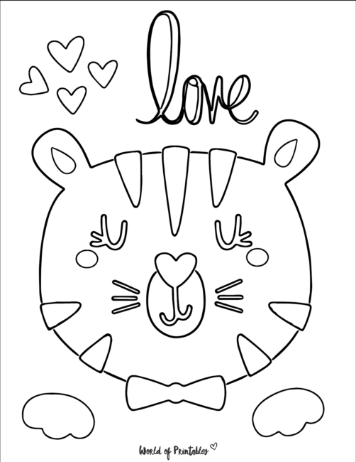 Tiger Coloring Pages-21