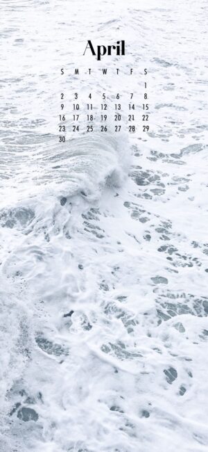 phone background of white waves
