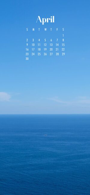 phone wallpaper of blue ocean and blue sky