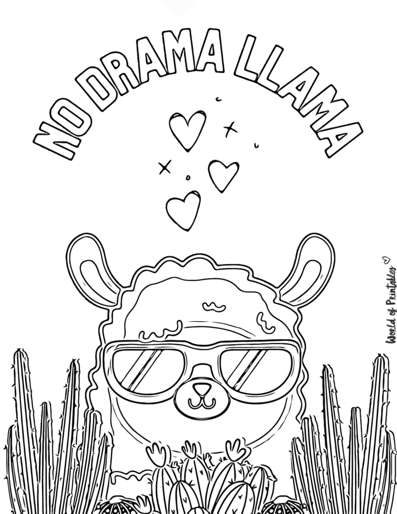 Cute Animal Coloring Pages World of Printables Cute Animal Coloring Pages World of Printables