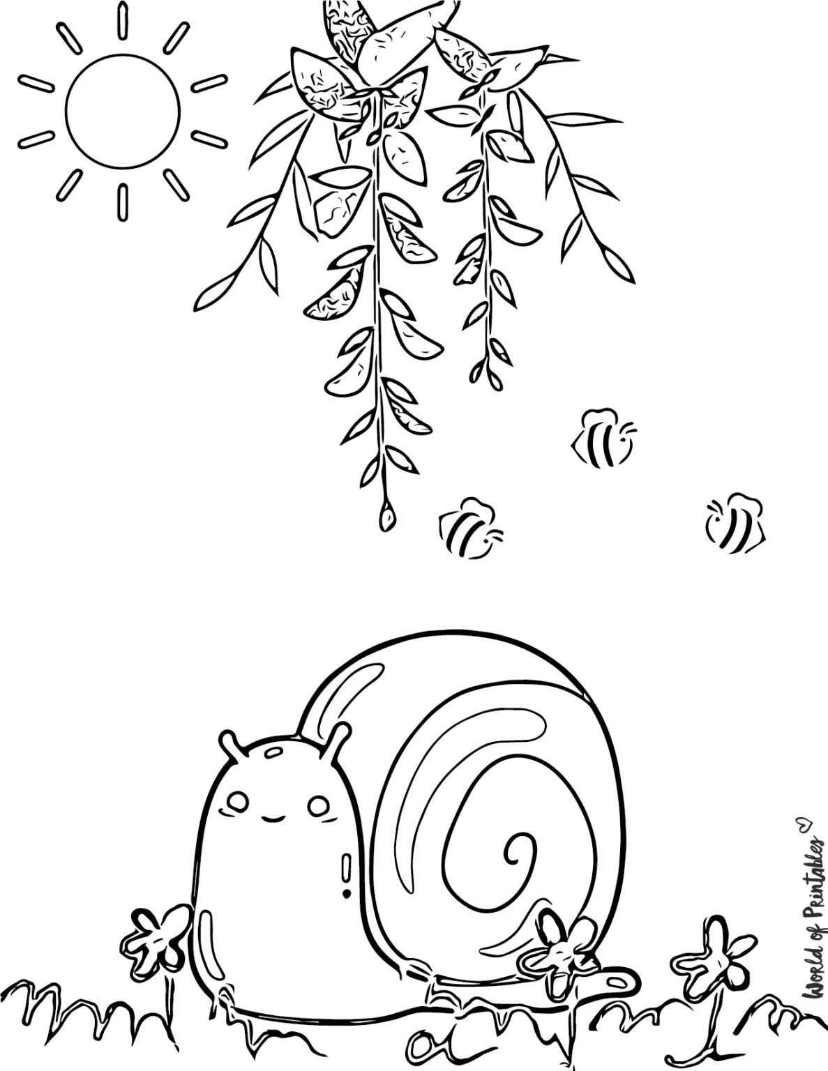 Cute Animal Coloring Pages World of Printables