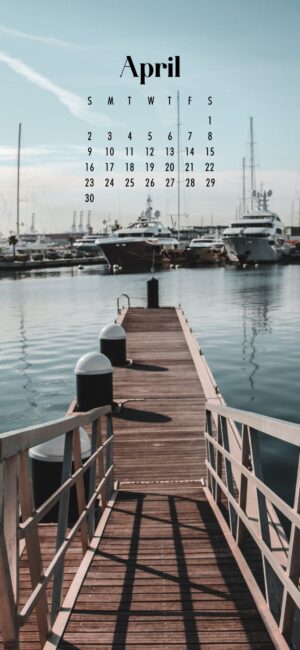 phone wallpaper of boats at the harbor