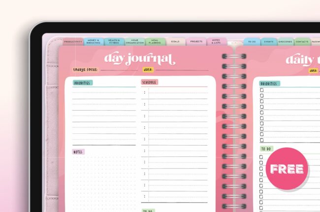 Digital Journal - Free 100 Page Journal For 2025 - World of Printables