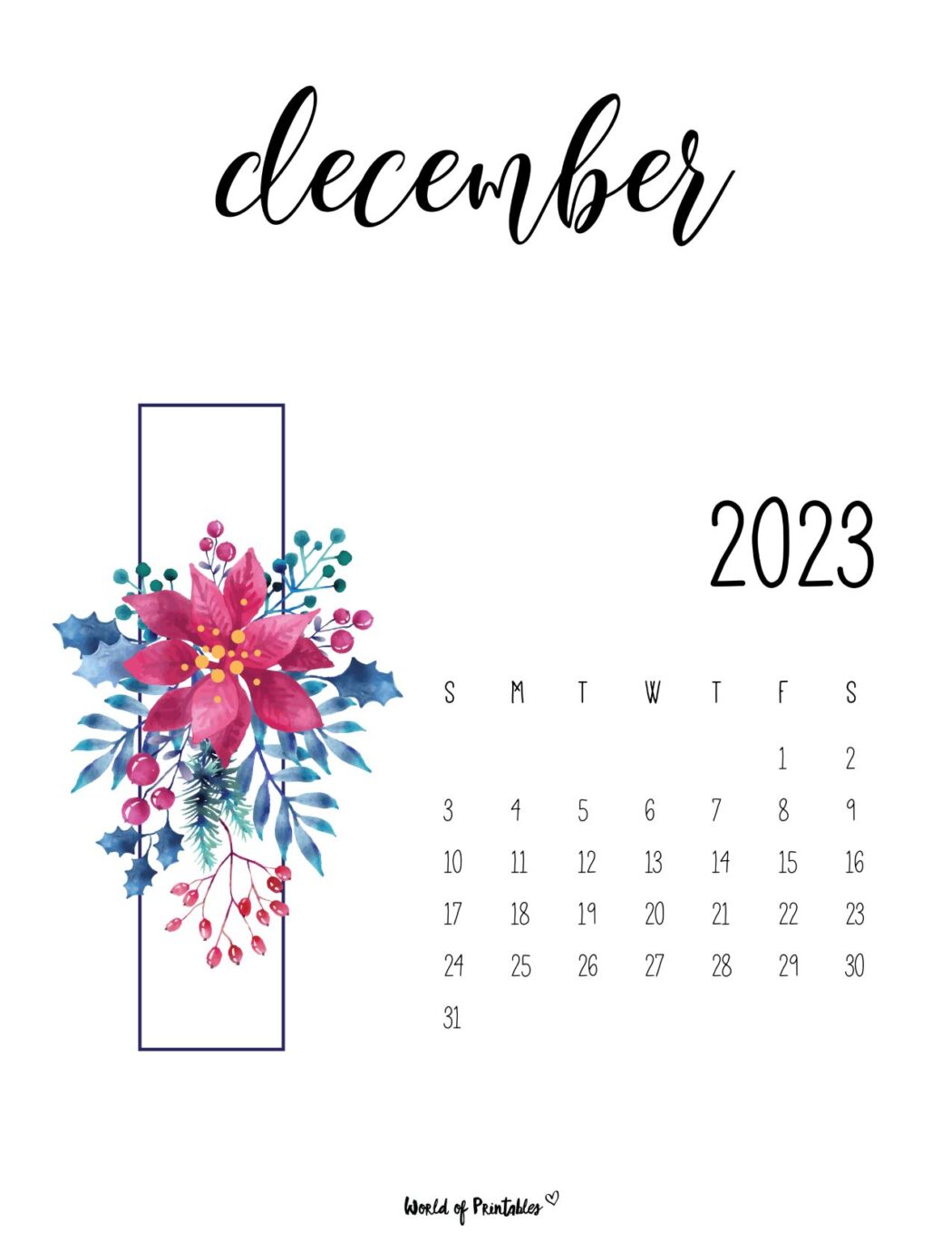 Free Printable Calendars For 2021 & 2022 - World of Printables