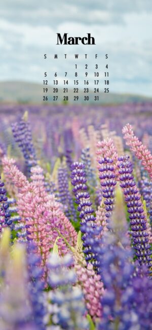 Floral March Wallpaper