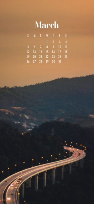 March Wallpaper