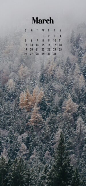 Scenic March Background Wallpaper