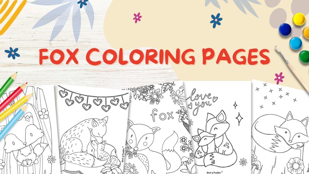 Coloring Pages - World of Printables